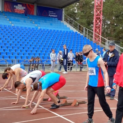 Спортсмены Чебаркульской МО ВОС приняли участие в соревнованиях по дисциплине “Легкая атлетика”