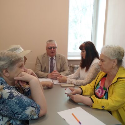 Виктор Кушлаков провёл заседание Совета ветеранов и военноослепших