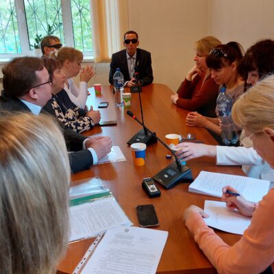 В Челябинской областной организации Всероссийского общества слепых прошло очередное заседание правления