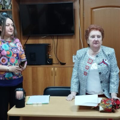 В Златоустовской местной организации ВОС прошёл тематический час «Незнакомые герои войны».