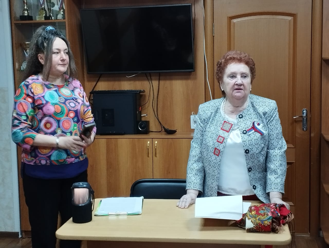 В Златоустовской местной организации ВОС прошёл тематический час «Незнакомые герои войны».