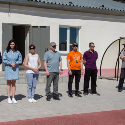 В Коркино прошли областные соревнования среди инвалидов по зрению
