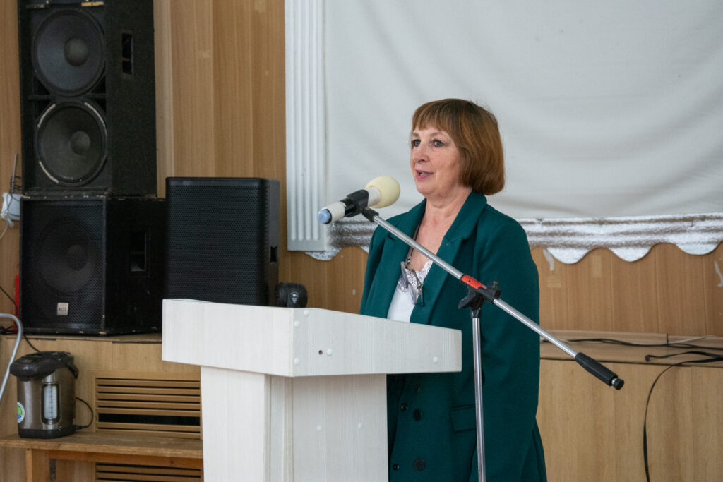с докладом выступает любовь филоксёнова