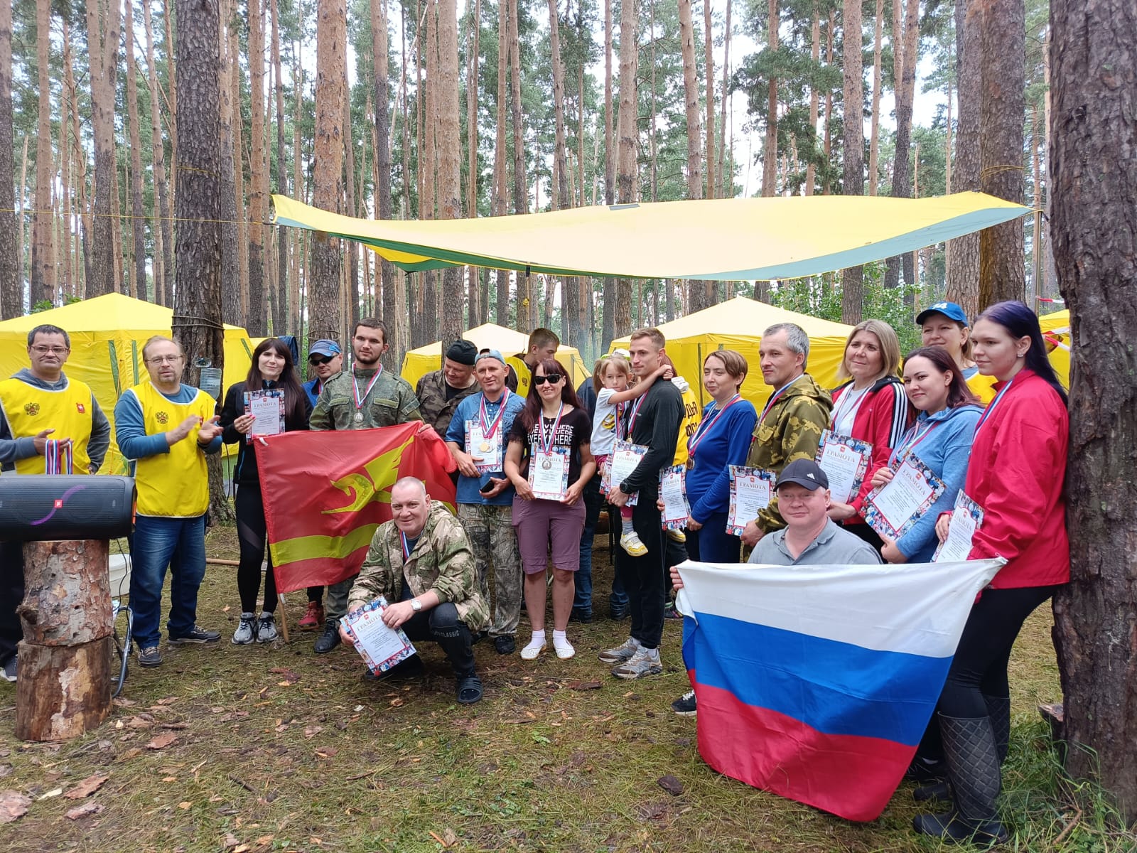 Златоустовские спортсмены взяли серебро на Чемпионате Челябинской области по спортивному туризму в спорте слепых
