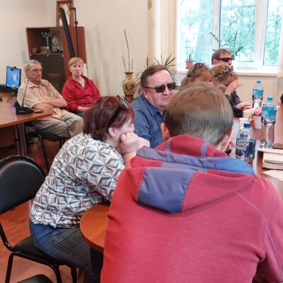 Состоялось очередное заседание Правления ЧООО ВОС с участием председателя Всероссийской федерации спорта слепых