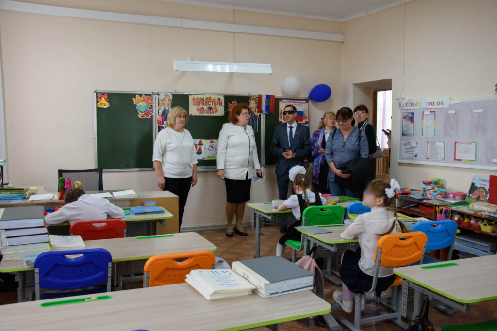 в кабинете превоклассника