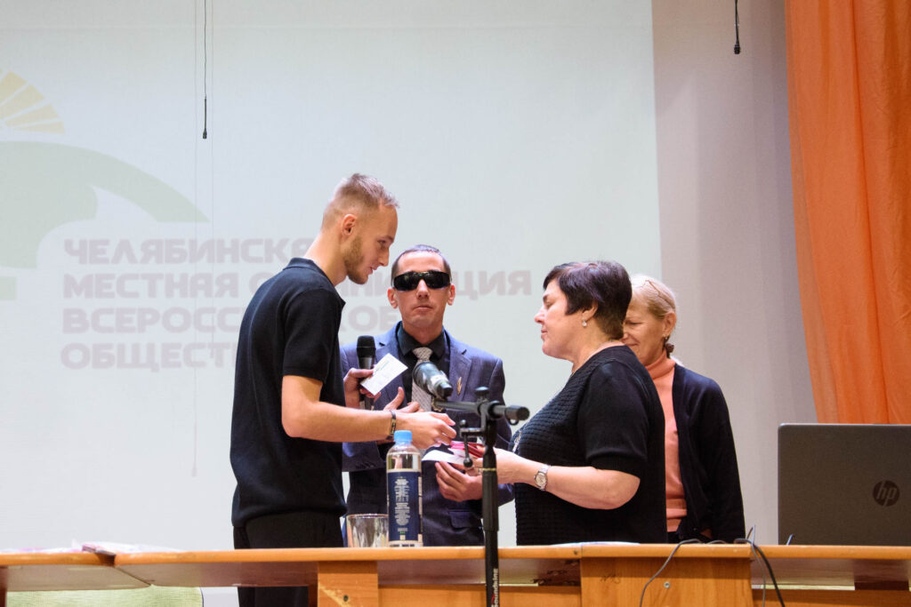 Татьяна Савицкая награждена юбилейной медалью к 100-летию вос