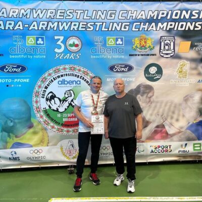 Златоустовский армрестлер — бронзовый призёр Чемпионата мира