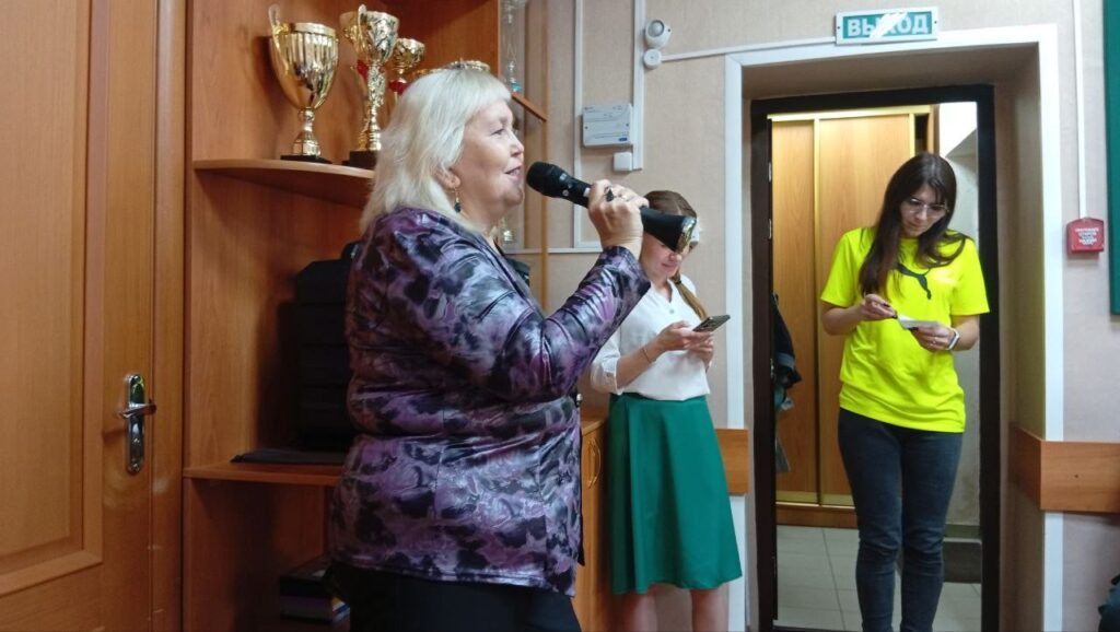 выступление участников мероприятия