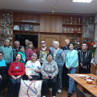 Предновогодний турнир по русским шашкам прошёл в Златоустовской МО ВОС