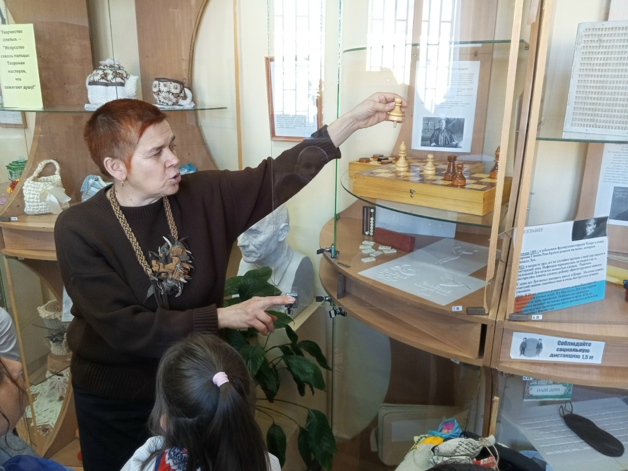 экспонаты выставки в музее