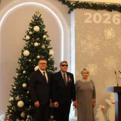 «За заслуги перед Челябинской областью»: председатель Магнитогорской МО ВОС награждён медалью губернатора