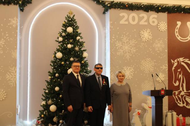 «За заслуги перед Челябинской областью»: председатель Магнитогорской МО ВОС награждён медалью губернатора