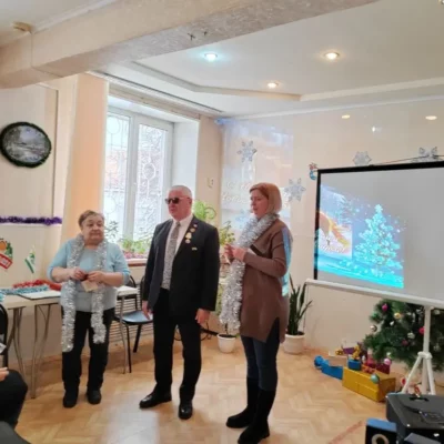 Социокультурное мероприятие «Новогоднее настроение: песни и мелодии» прошло в Чебаркульской МО ВОС