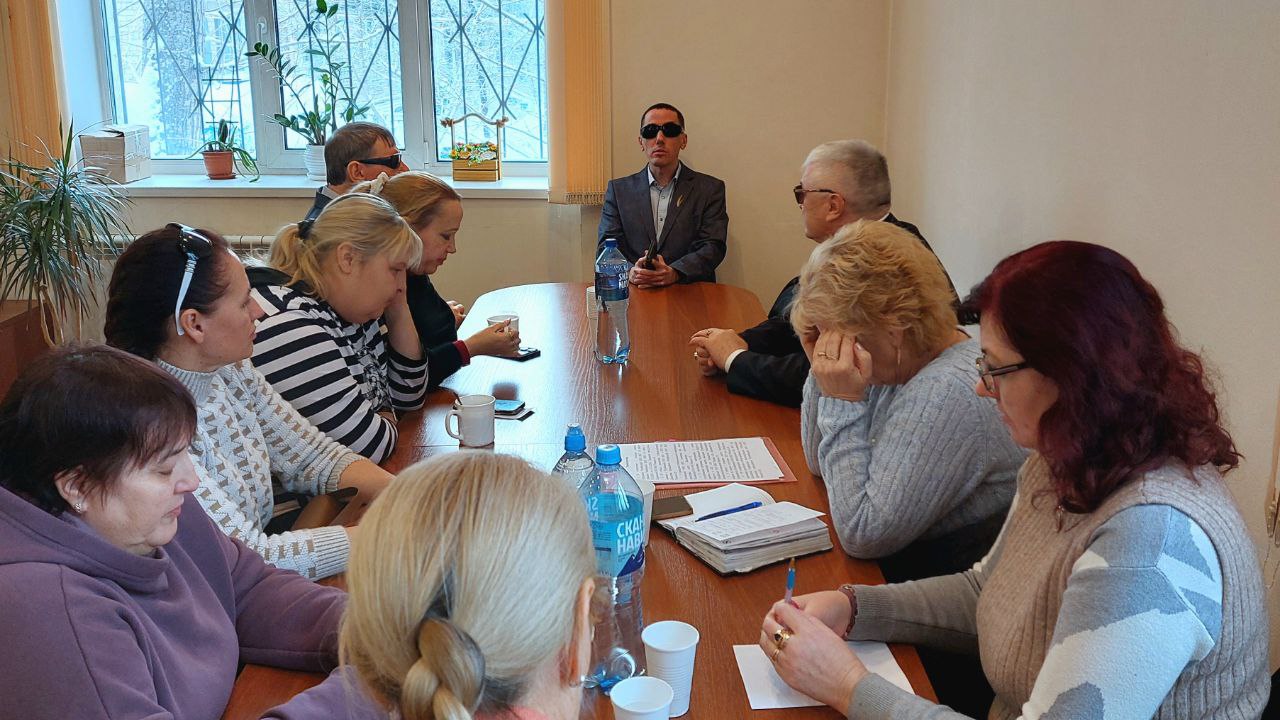 Состоялось очередное заседание Правления Челябинской областной организации ВОС