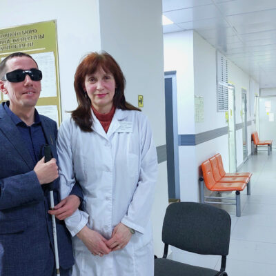 ВОС и МСЭК: состоялась рабочая встреча председателя ЧООО ВОС Александра Рожкова с руководителем медико-социальной экспертизы