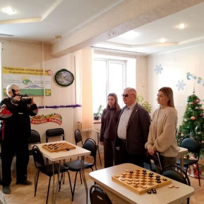 Шашки объединяют: в Чебаркуле прошли инклюзивные соревнования по спорту слепых