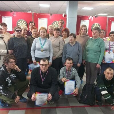 В Озёрске прошёл чемпионат по дартсу среди людей с ограниченными возможностями здоровья