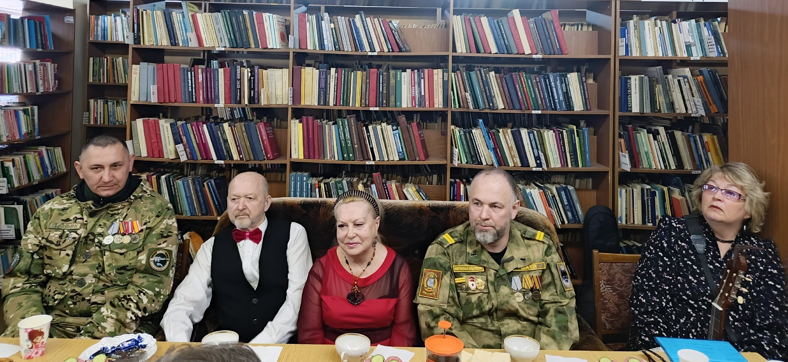 В Озёрской МО ВОС прошла встреча с участниками боевых действий