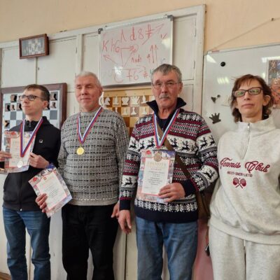 Шахматисты Чебаркульской МО ВОС завоевали три медали на Чемпионате и Первенстве области