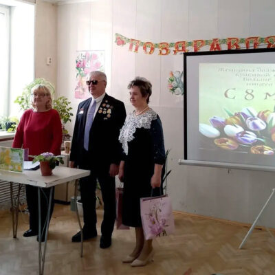 Праздничная программа к 8 Марта прошла в Чебаркульской МО ВОС