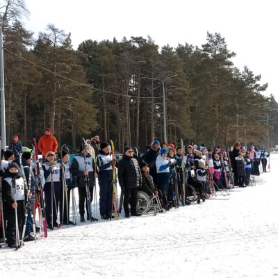 Спортсмены Чебаркульской МО ВОС завоевали шесть медалей на Чемпионате области по лыжным гонкам