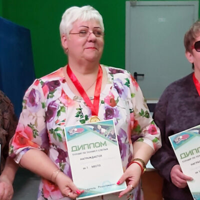 В Озёрске прошёл турнир по настольному теннису для слепых