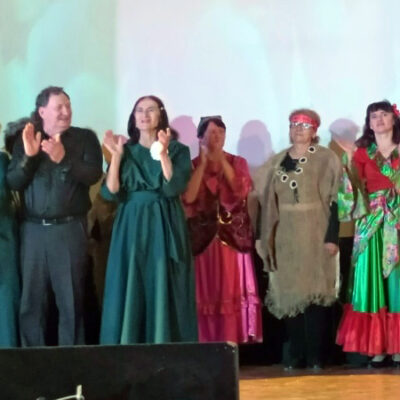 Артисты Коркинской МО ВОС представили своё творчество землякам