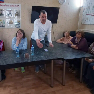 Правильная «Точка зрения»: в Копейской МО ВОС обсудили ТСР и доступную среду