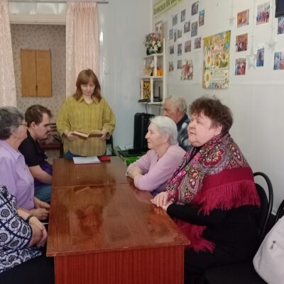 Пасхальные сюжеты: в клубе «Забота» Ашинской МО ВОС состоялся час информации