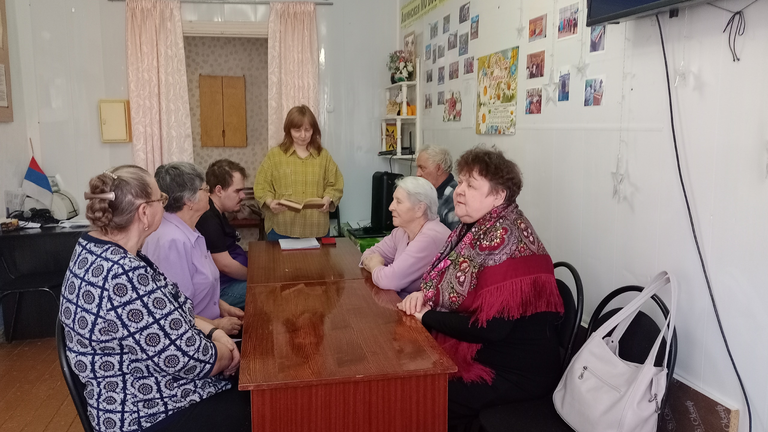 Пасхальные сюжеты: в клубе «Забота» Ашинской МО ВОС состоялся час информации