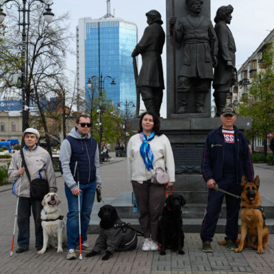 На отдых, вперёд! «Хвостатый провожатый» в центре внимания