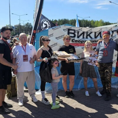 Параармрестлеры Златоустовской МО ВОС приняли участие в открытии мотосезона в Златоусте