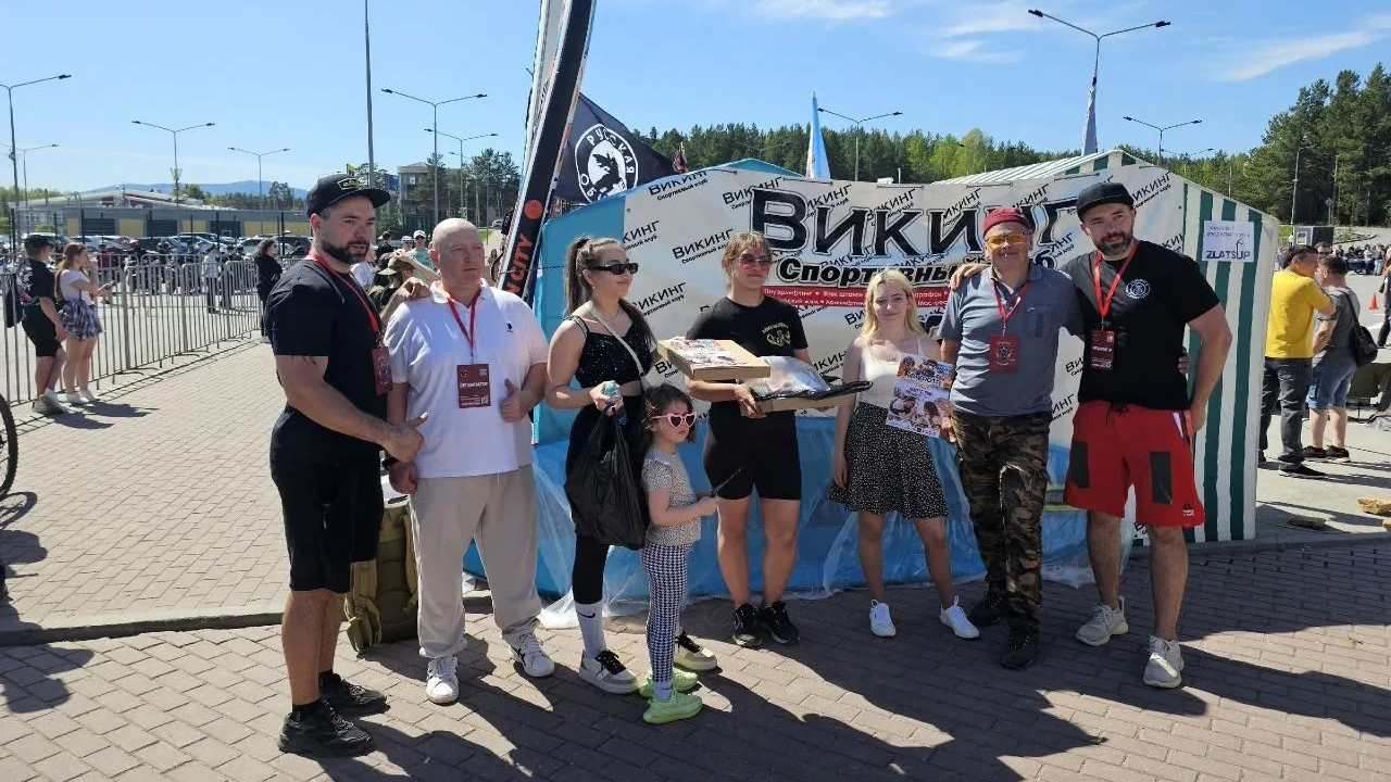 Параармрестлеры Златоустовской МО ВОС приняли участие в открытии мотосезона в Златоусте
