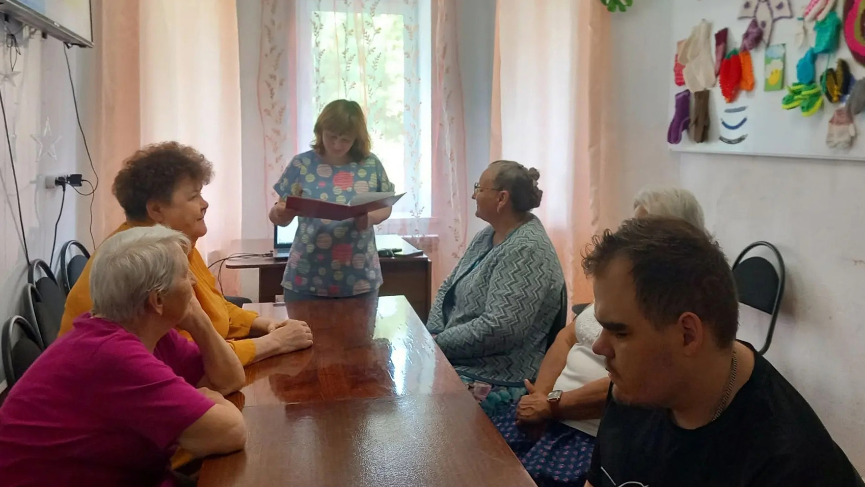 В клубе «Забота» Ашинской МО ВОС прошёл час памяти «1941: от катастрофы к Победе»