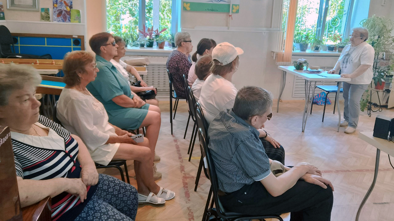 В Чебаркульской МО ВОС познакомились с творчеством писателя Олега Антонова
