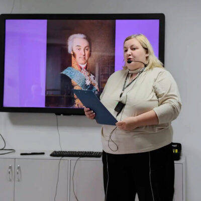 В библиотеке А. Г. Туркина прошла инклюзивная встреча, посвящённая графу Николаю Шереметьеву