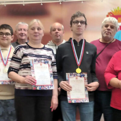 В Челябинске прошёл чемпионат области по шахматам среди спортсменов с нарушением зрения